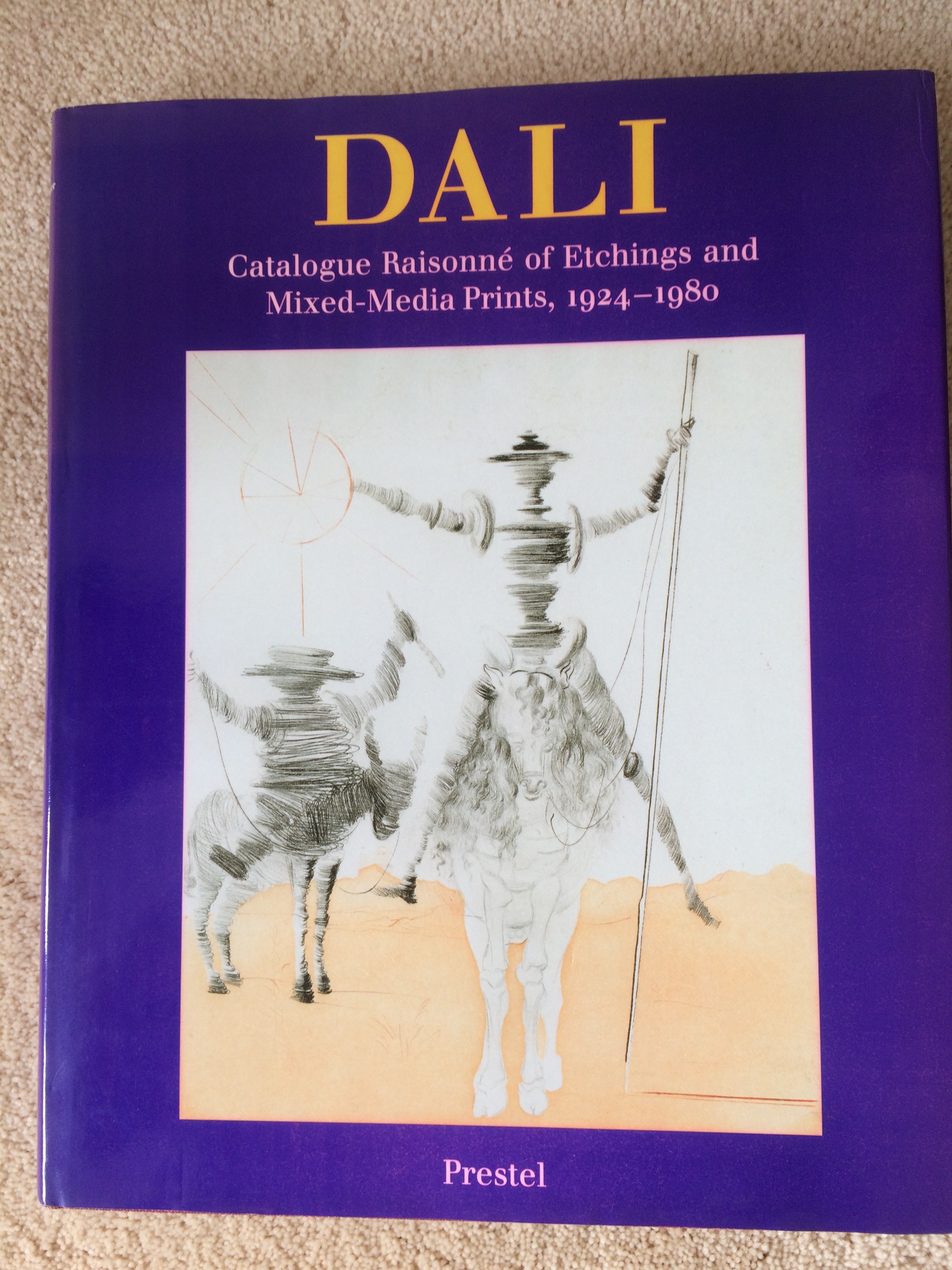 Salvador Dali – Catalogue Raisonné of Etchings and Mixed-Media Prints 1924-1980 – VERKOCHT